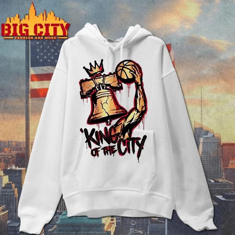 King Of The City Philadelphia Liberty Bell Basketball Shirt