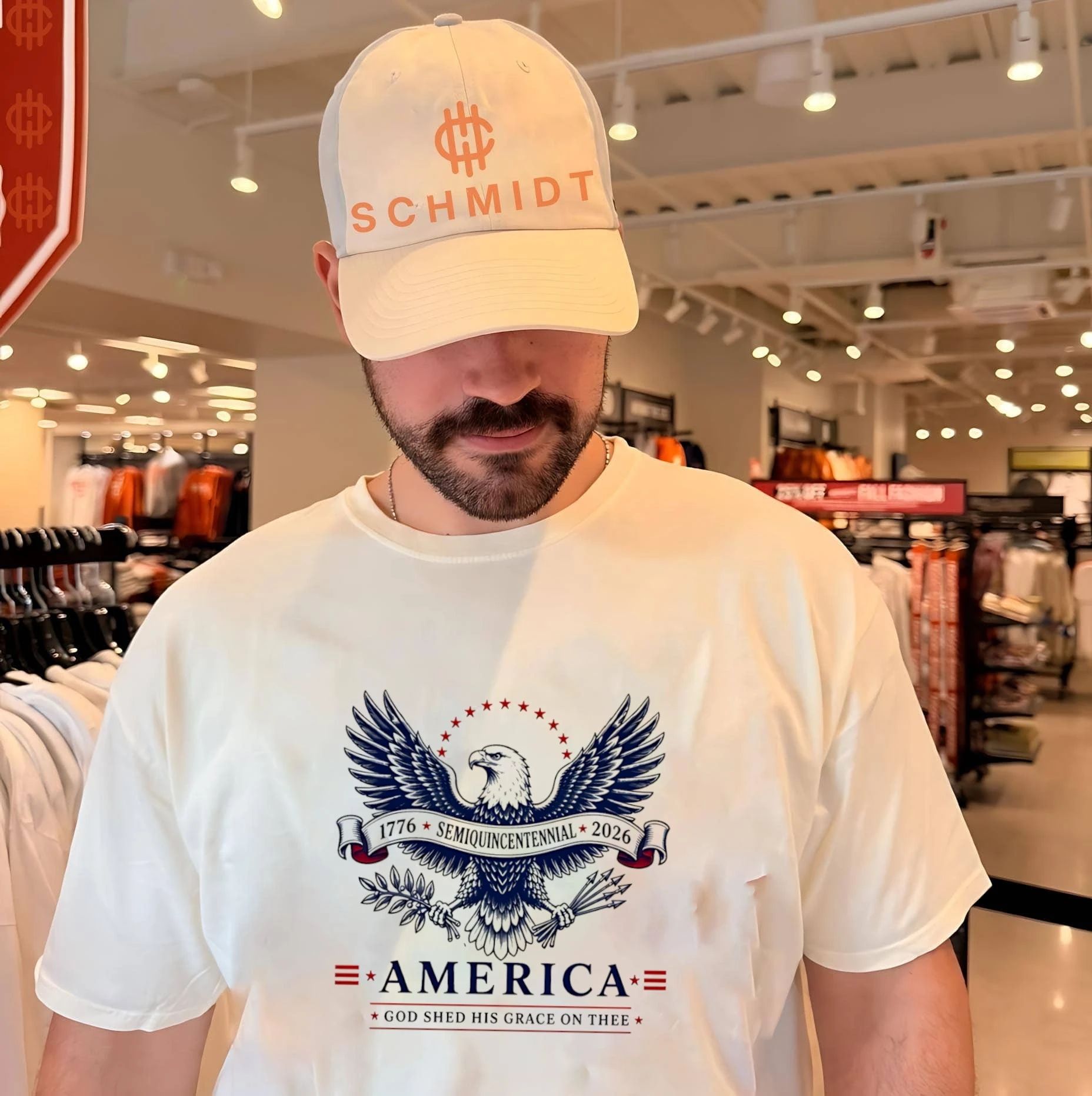 Semiquincentenial 1776-2026 America God shed his grace on thee vintage shirt