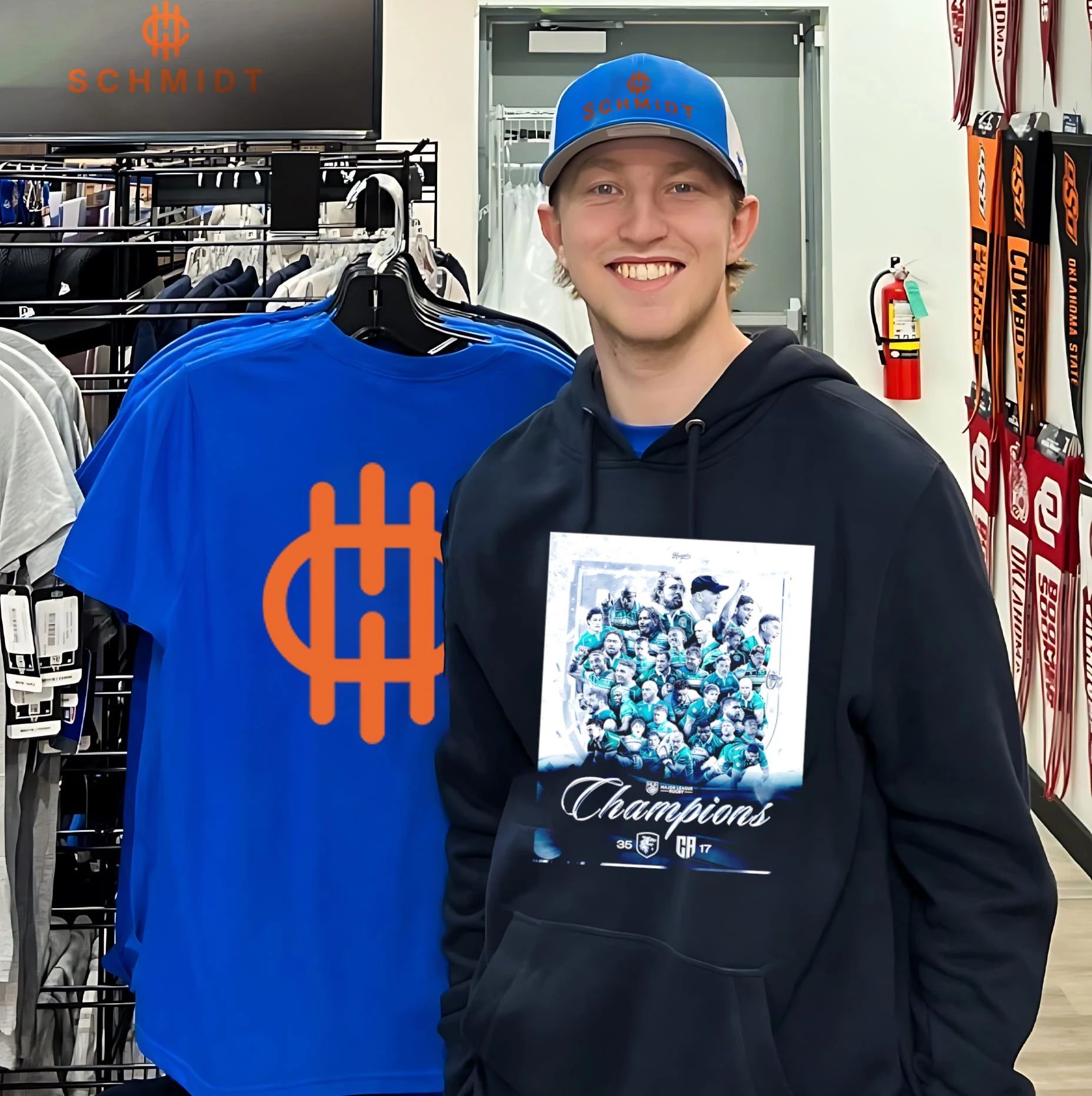 Chicago Hounds 2026 Major League Rugby Champions shirt