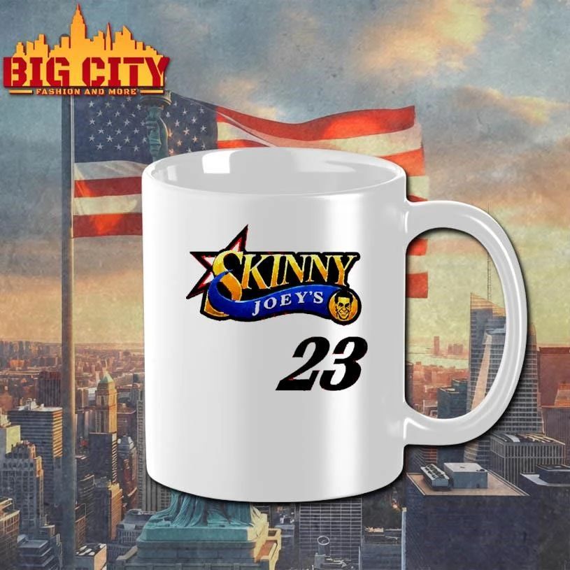 Skinny Joeys 23 Star Logo Vintage Basketball Graphic Shirt