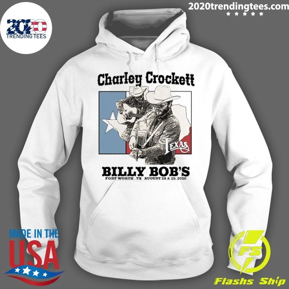 Charley Crockett Fort Worth Billy Bob’s Texas August 28-29 2026 Shirt