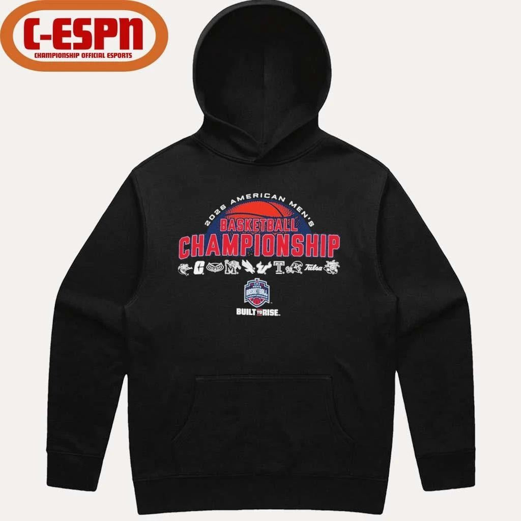 2026 American Athletic Men’s Basketball Championship Team Logo Shirt