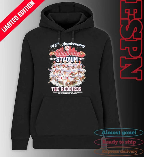 145th Anniversary 1882-2027 St Louis Cardinals The Redbirds Shirt