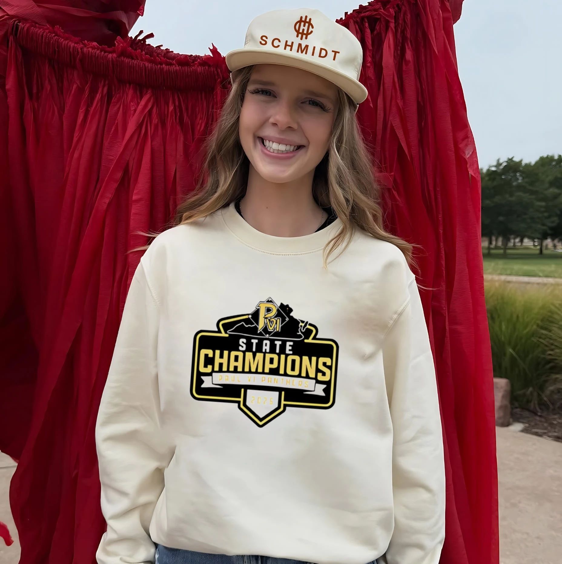 Paul VI Baseball 2026 State Champions shirt