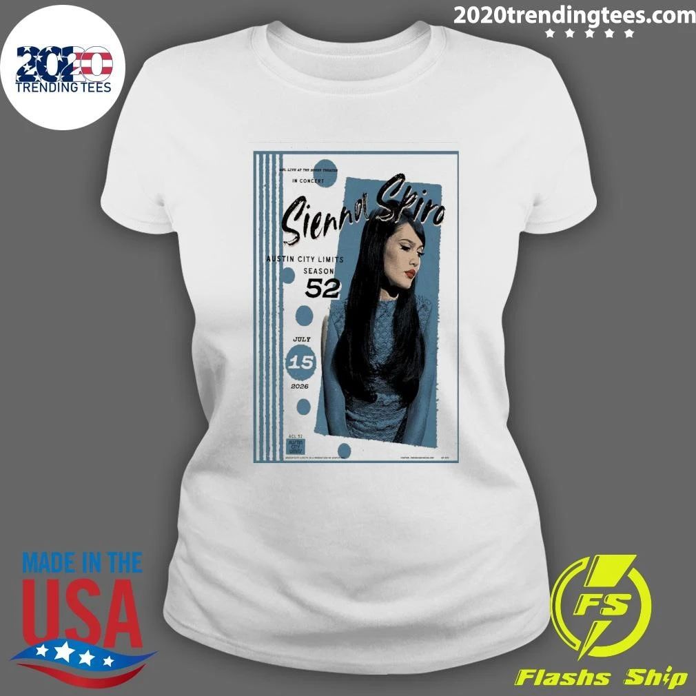 Sienna Spiro July 15 2026 Austin 2026 Shirt