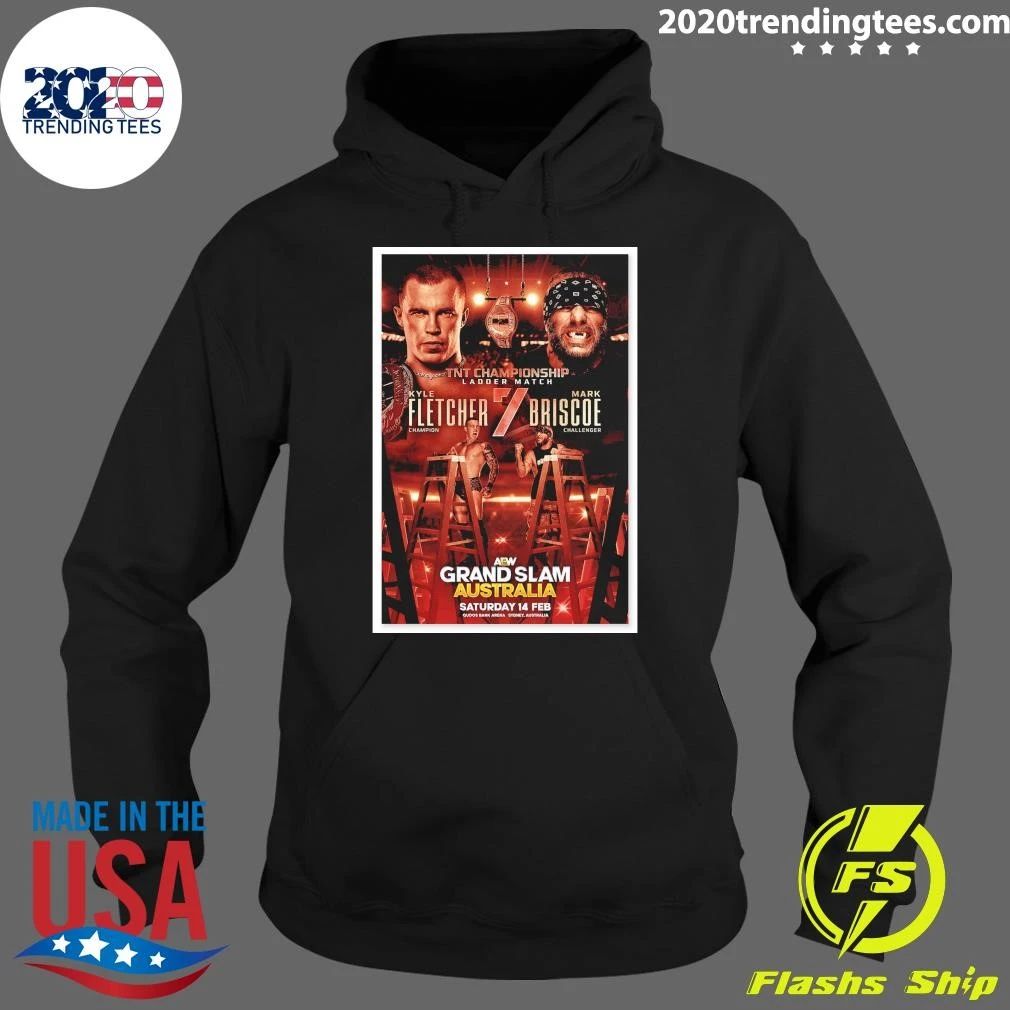 AEW Grand Slam Australia 2026 Kyle Fletcher vs Mark Briscoe Shirt