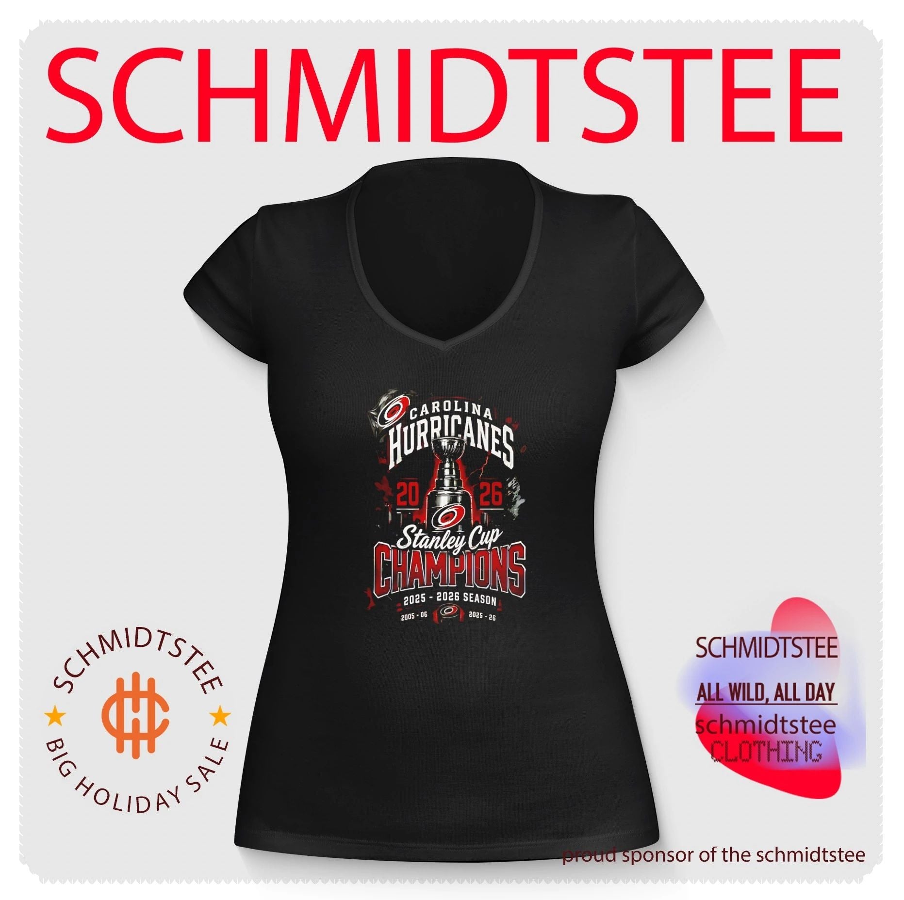 Carolina Hurricanes Stanley Cup Champions 2025-2026 season shirt