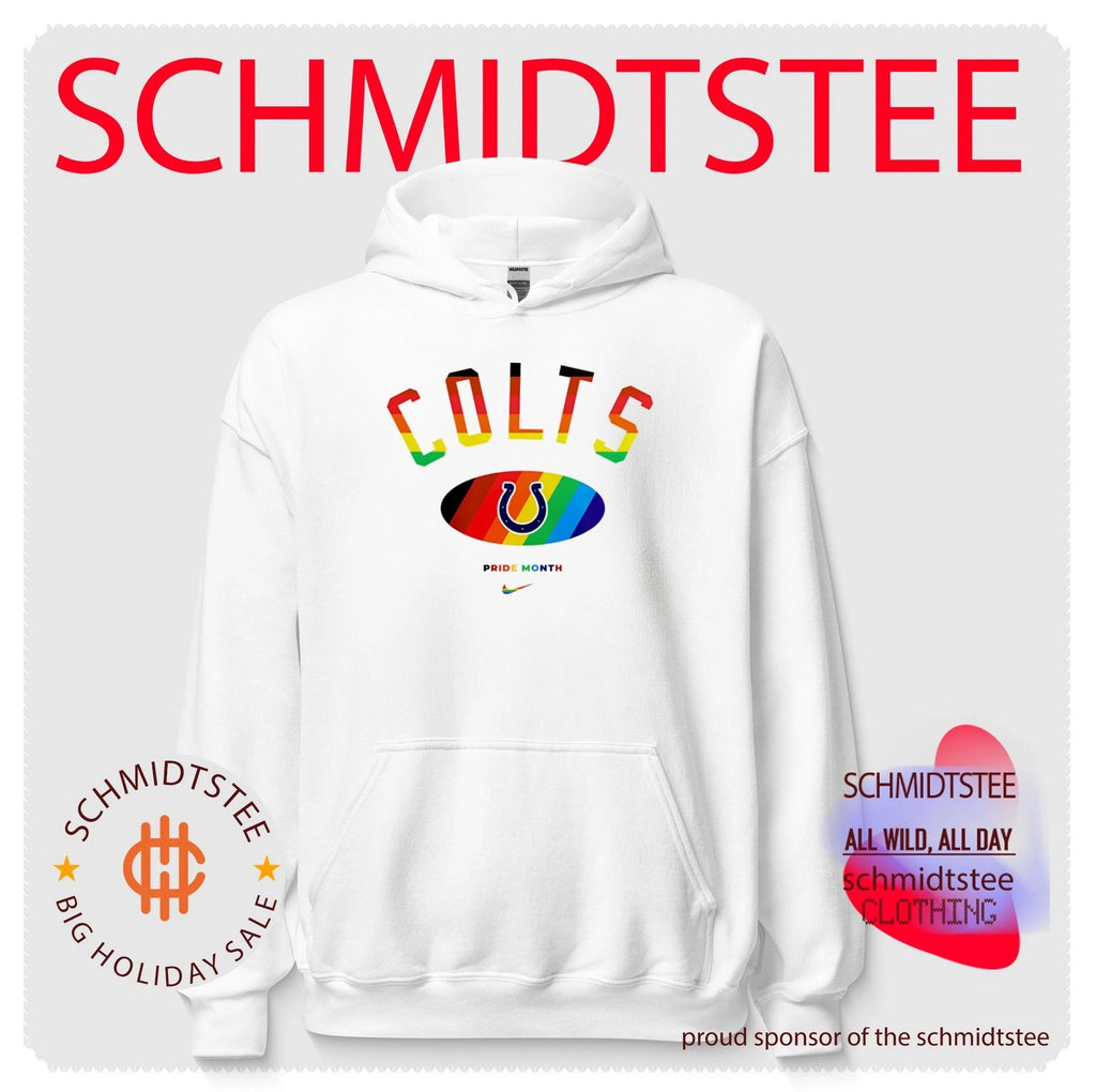 Indianapolis Colts Pride Month Rainbow logo shirt