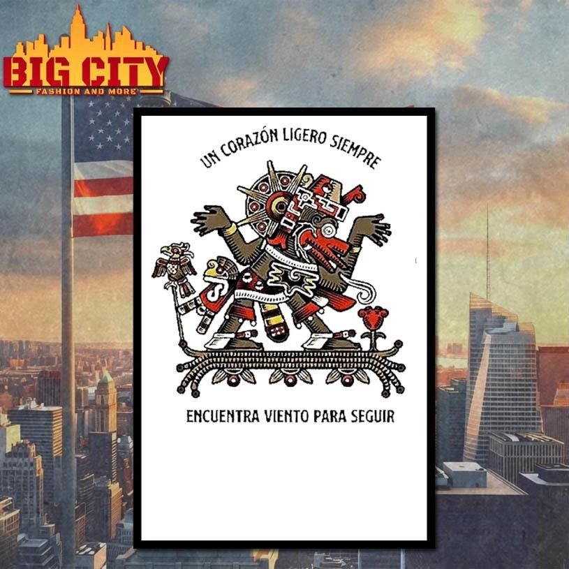 Un Corazon Ligero Siempre Encuentra Viento Para Seguir Graphic Shirt