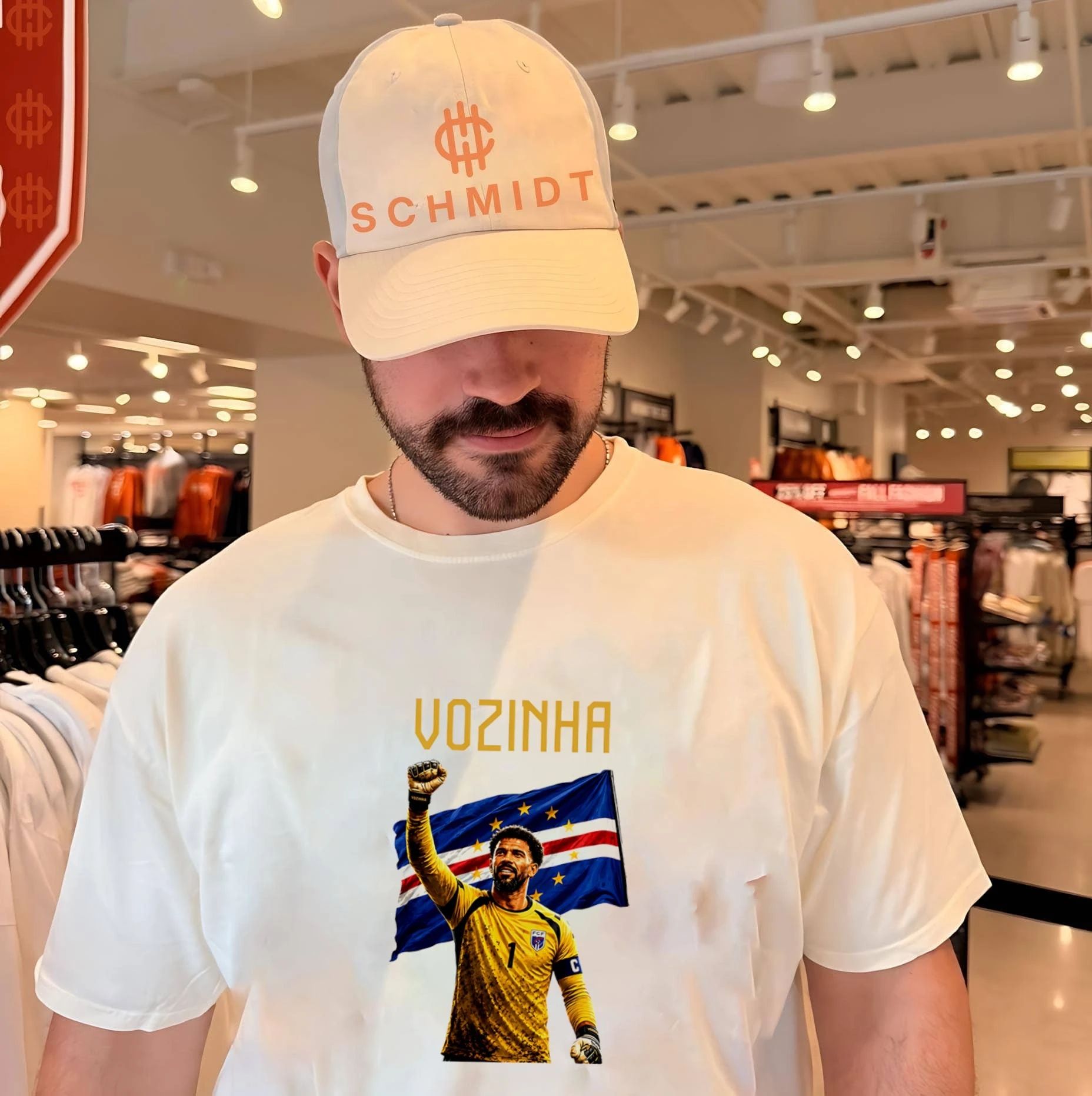 Vozinha Cape Verde National Football Team Number 1 Fan Shirt