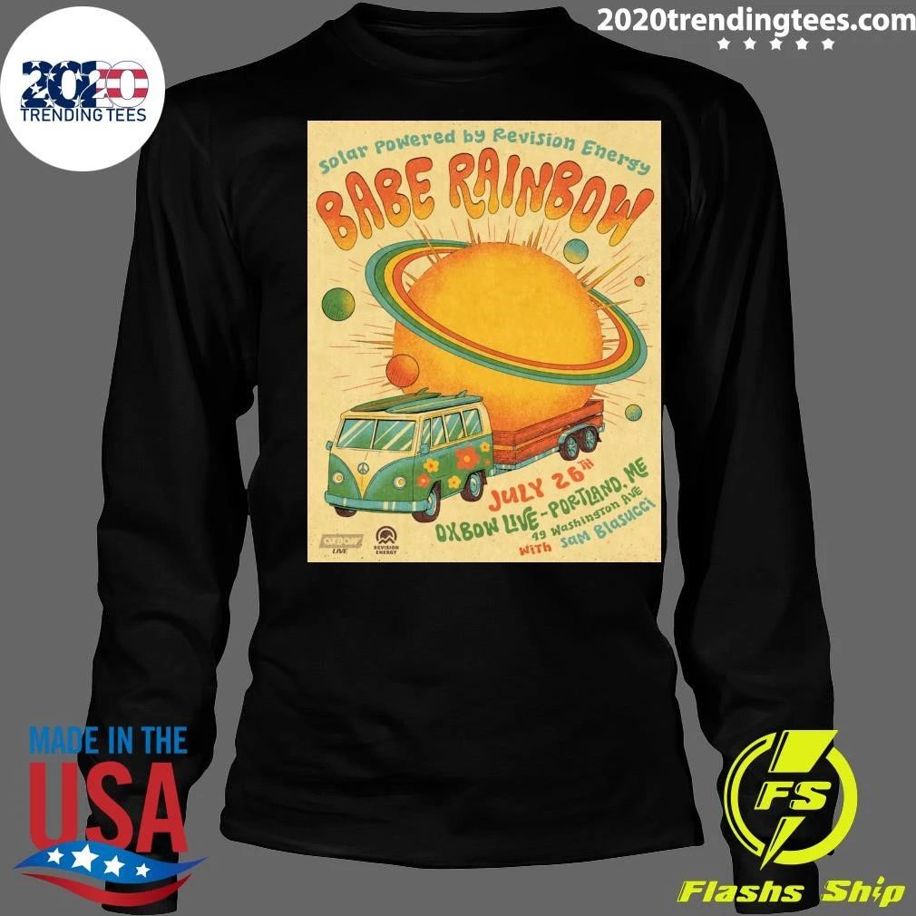 Babe Rainbow Oxbow Blending & Bottling, Portland ME July 26 2026 Shirt