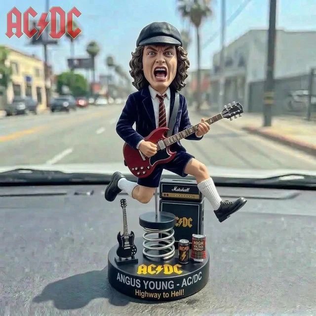 AC/DC Angus Young Highway to Hell Bobblehead