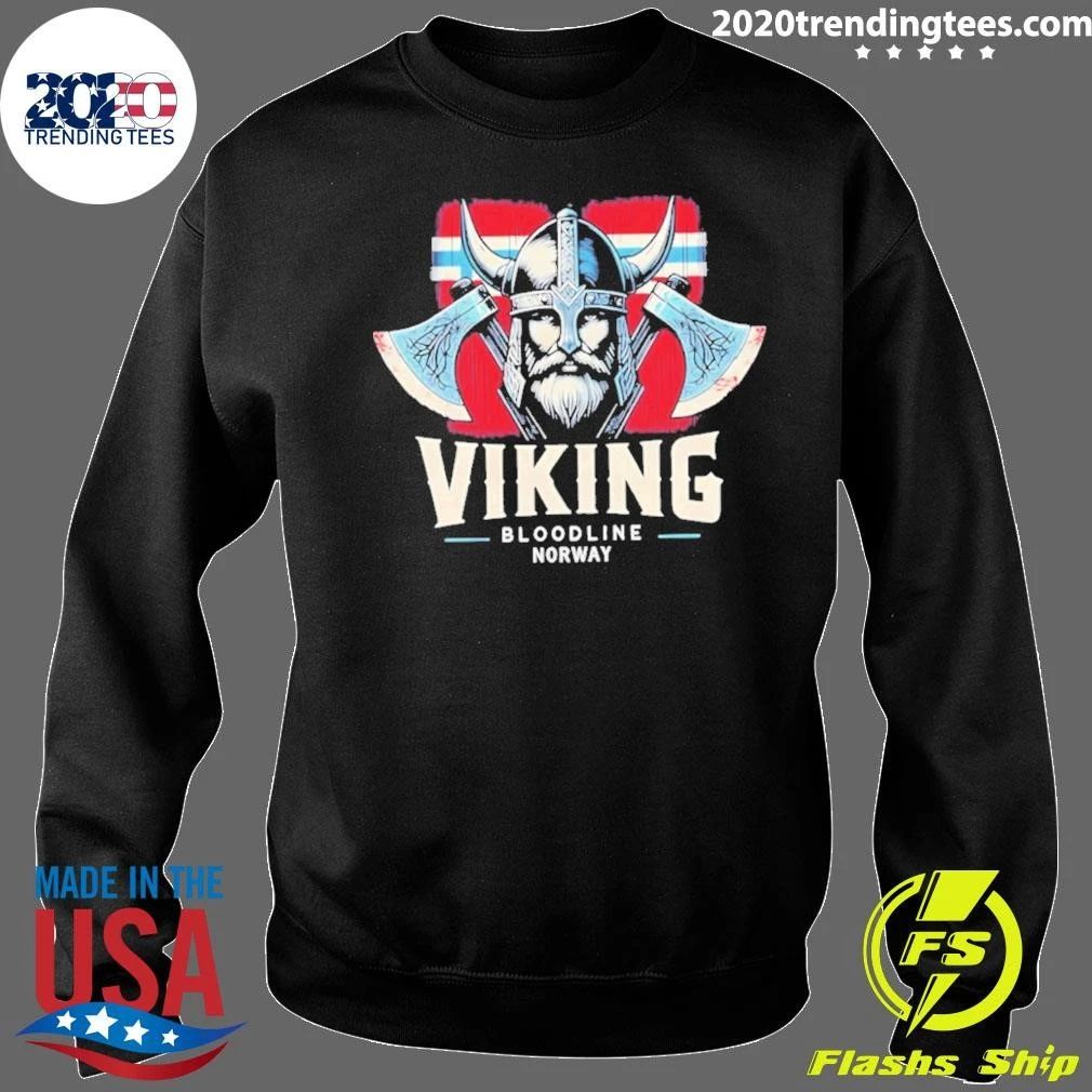 Viking Bloodline Norway Norse Warrior Shirt