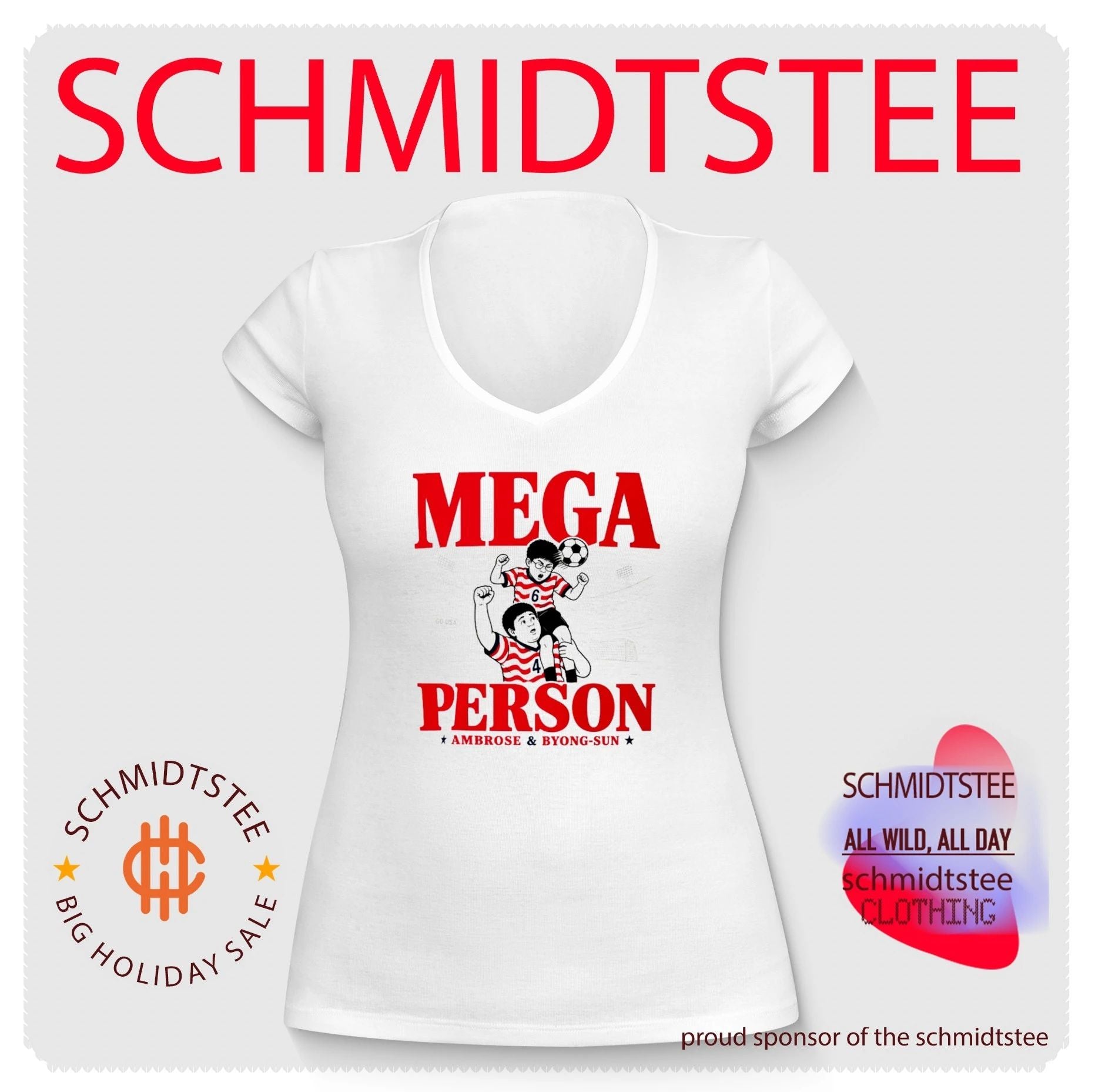 Mega Person Ambrose and Byong Sun shirt