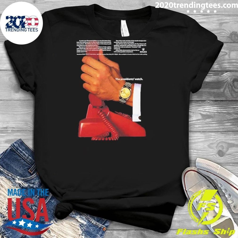 Rolex Day Date Graphic Tee Shirt