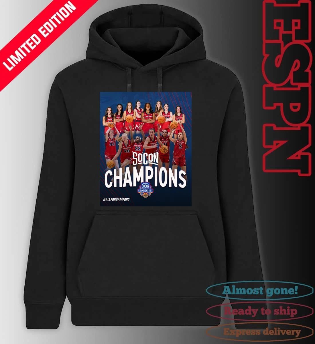 Samford Women’s Basketball Southern Conference Champions Poster Shirt
