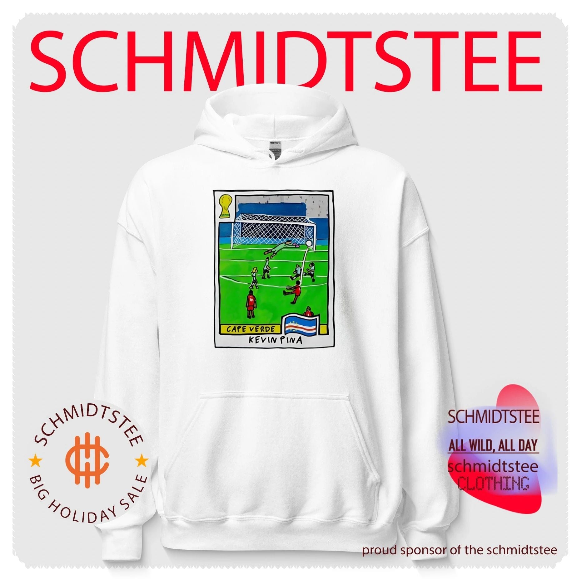 Kevin Pina Cape Verde Soccer Trading Card shirt