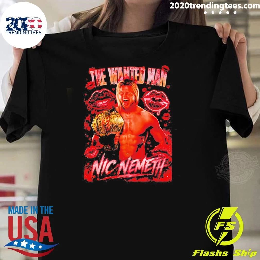 The Wanted Man Nic Nemeth Tna World Champion Shirt