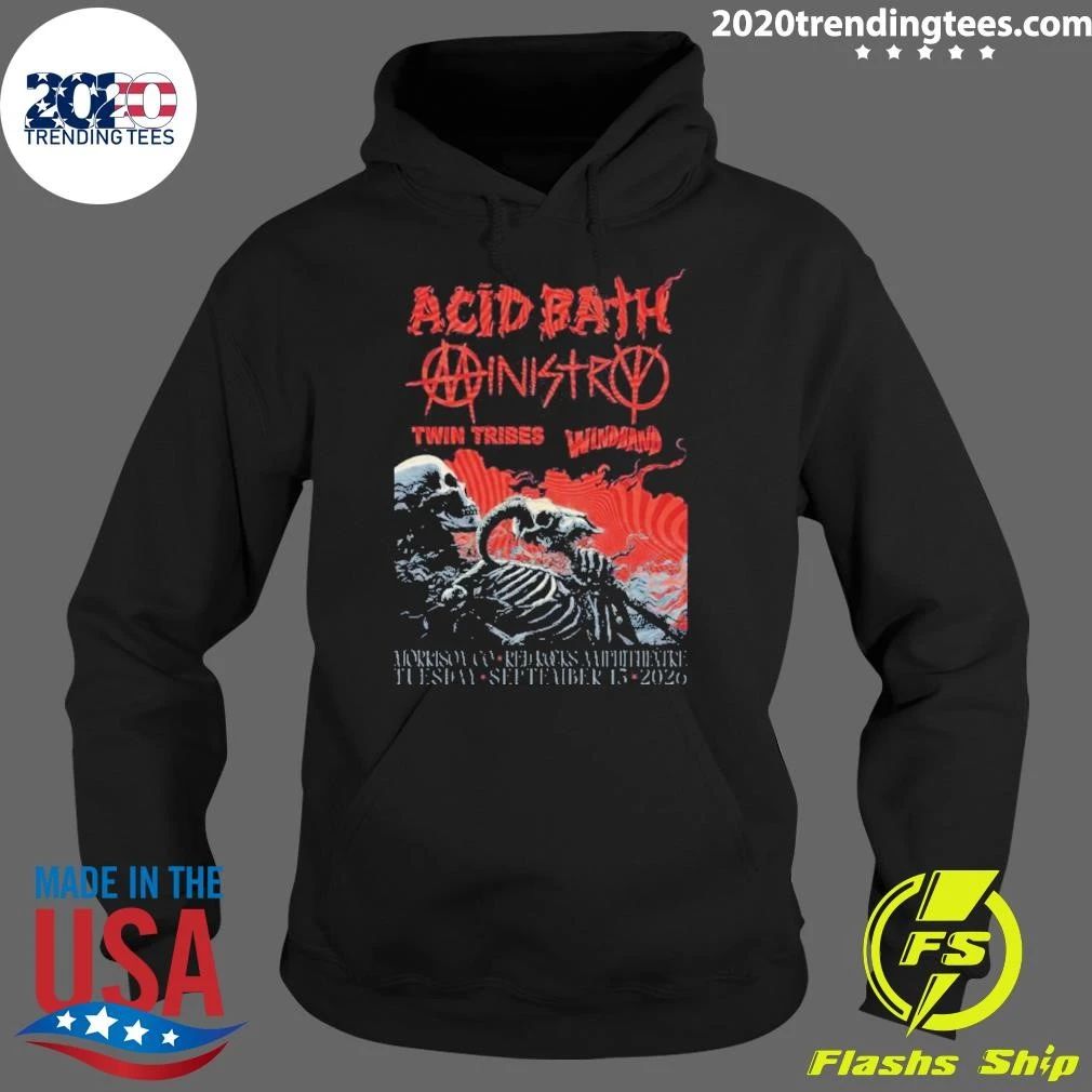 Acid Bath Morrision CO 2026 Event Poster At Red Rocks Amphitheatre On September 15 2026 Shirt