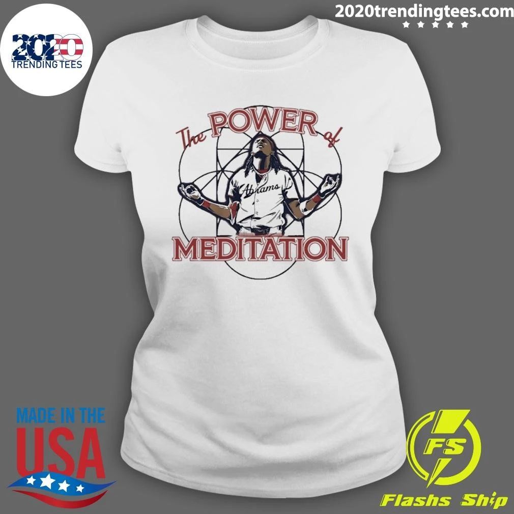 The Meditation Celebration Washington Baseball Cj Abrams Shirt