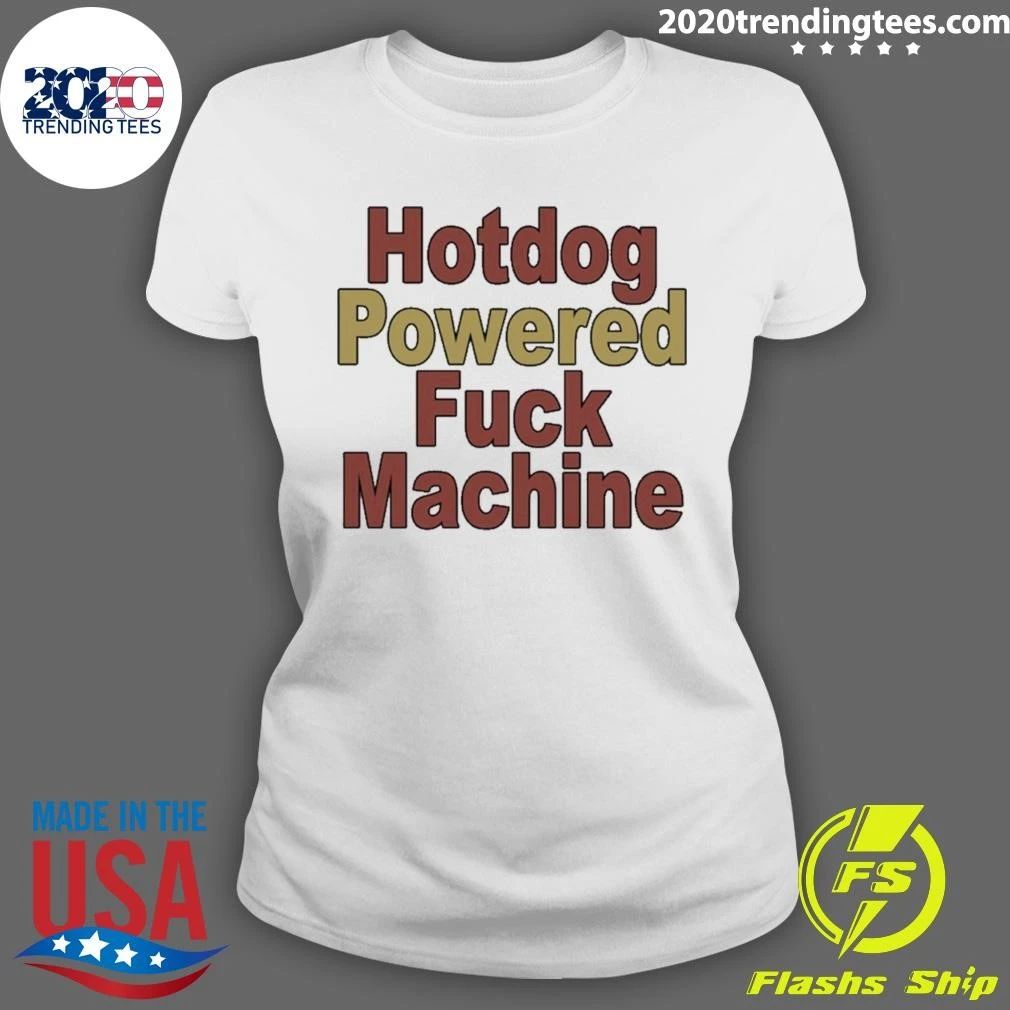 Hotdog Powered Party Machine Shirt