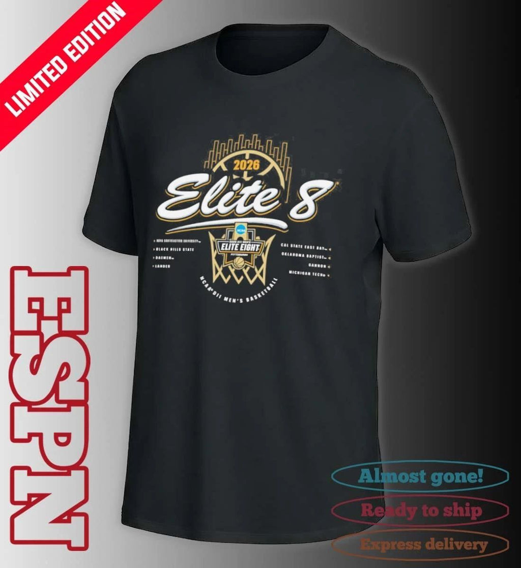 2026 NCAA Division II Men’s Basketball Elite 8 T-Shirt