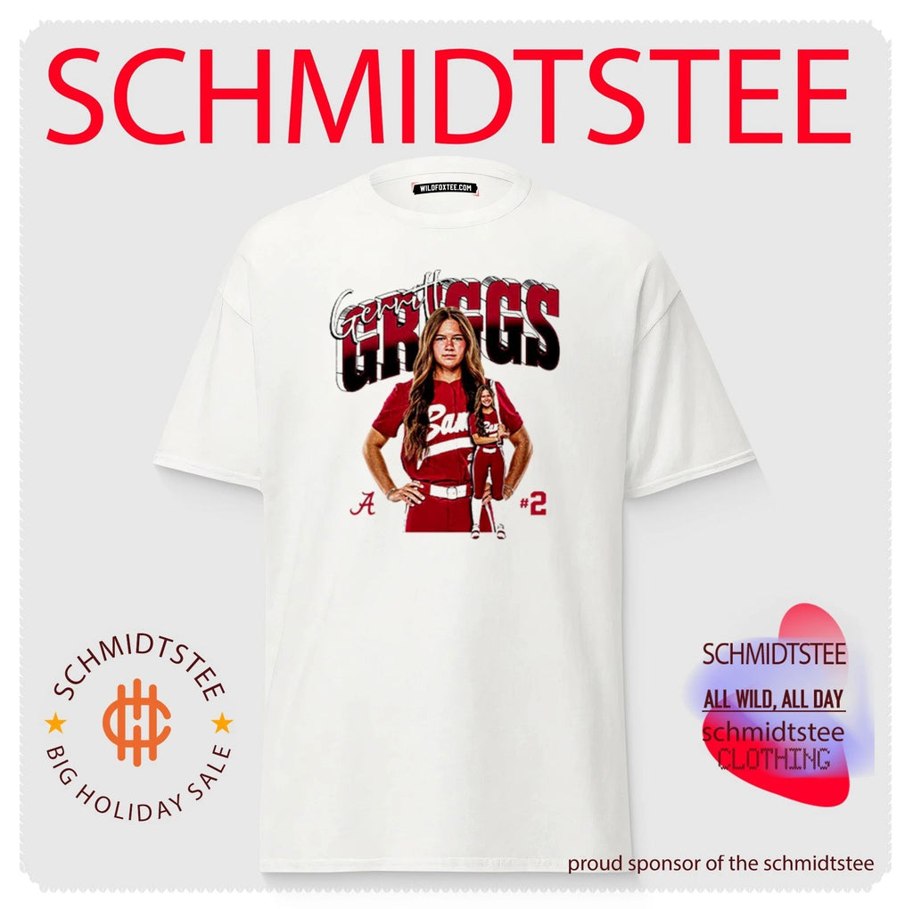 Gerritt Griggs Alabama Softball NCAA Player Collage shirt