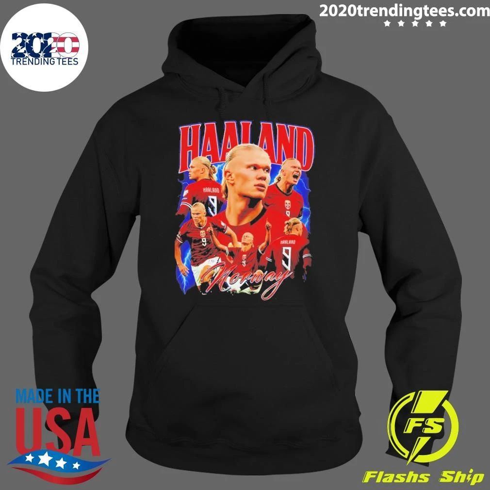 Erling Haaland Norway Soccer World Cup 2026 graphic shirt