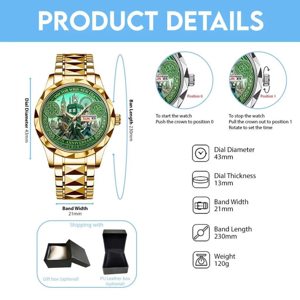 Doctor Who New Era 20th Anniversary Watch