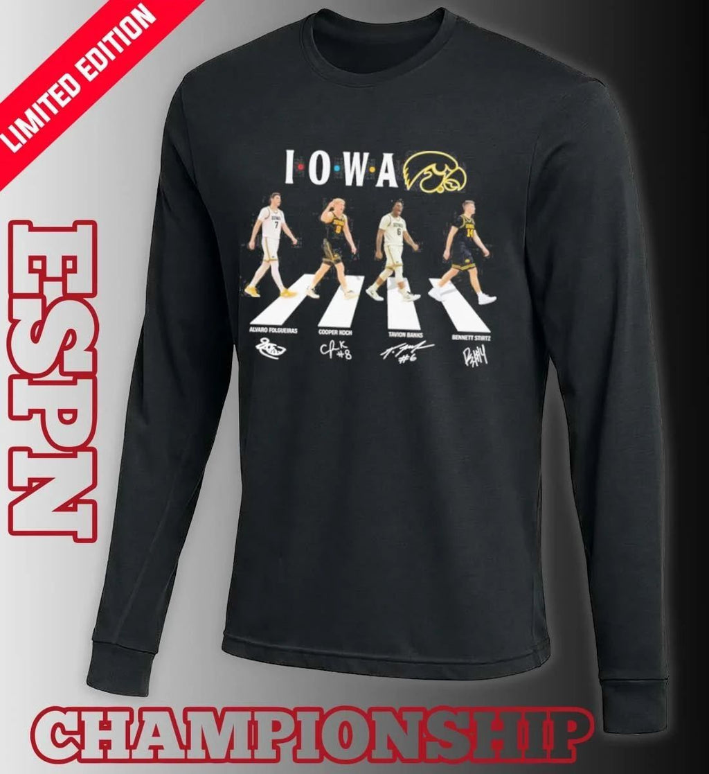 Iowa Men’s Basketball Abbey Road Shirt