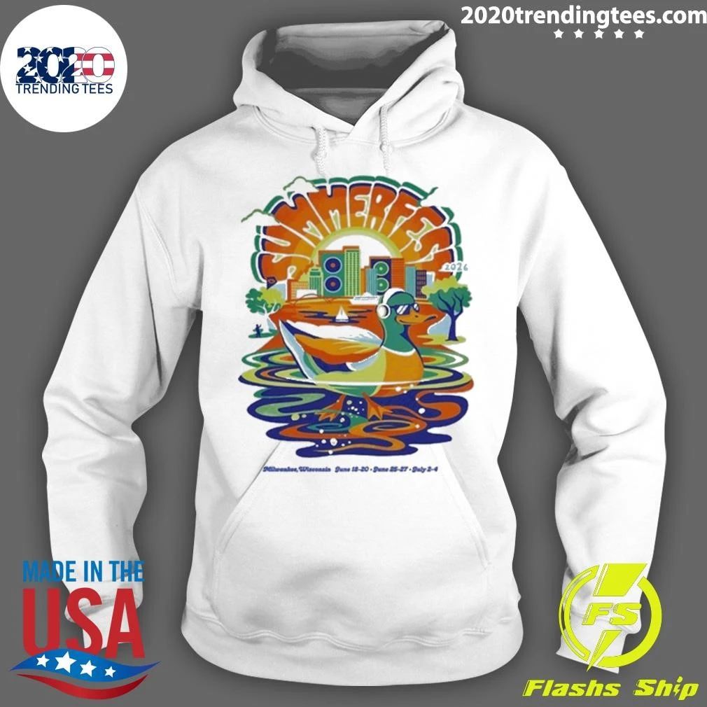 The Summerfest Music Festival Concert Milwaukee June 18-20 2026 Shirt