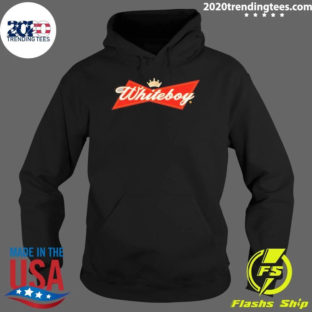Whiteboy Logo Parody Funny Humor Shirt