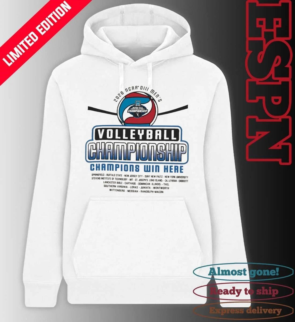 1st Round 2026 NCAA Division III Men’s Volleyball Championship T-Shirt