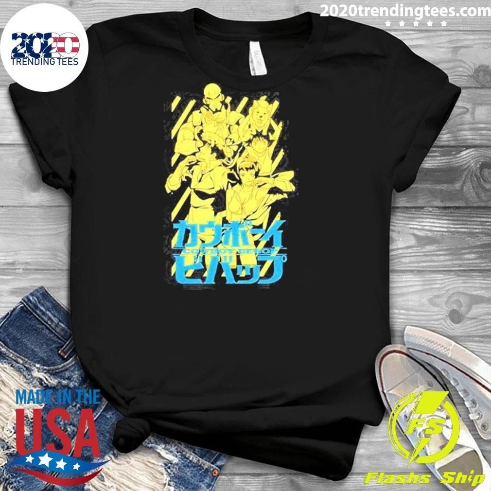 Spike Spiegel Cowboy Bebop Characters Vintage Shirt