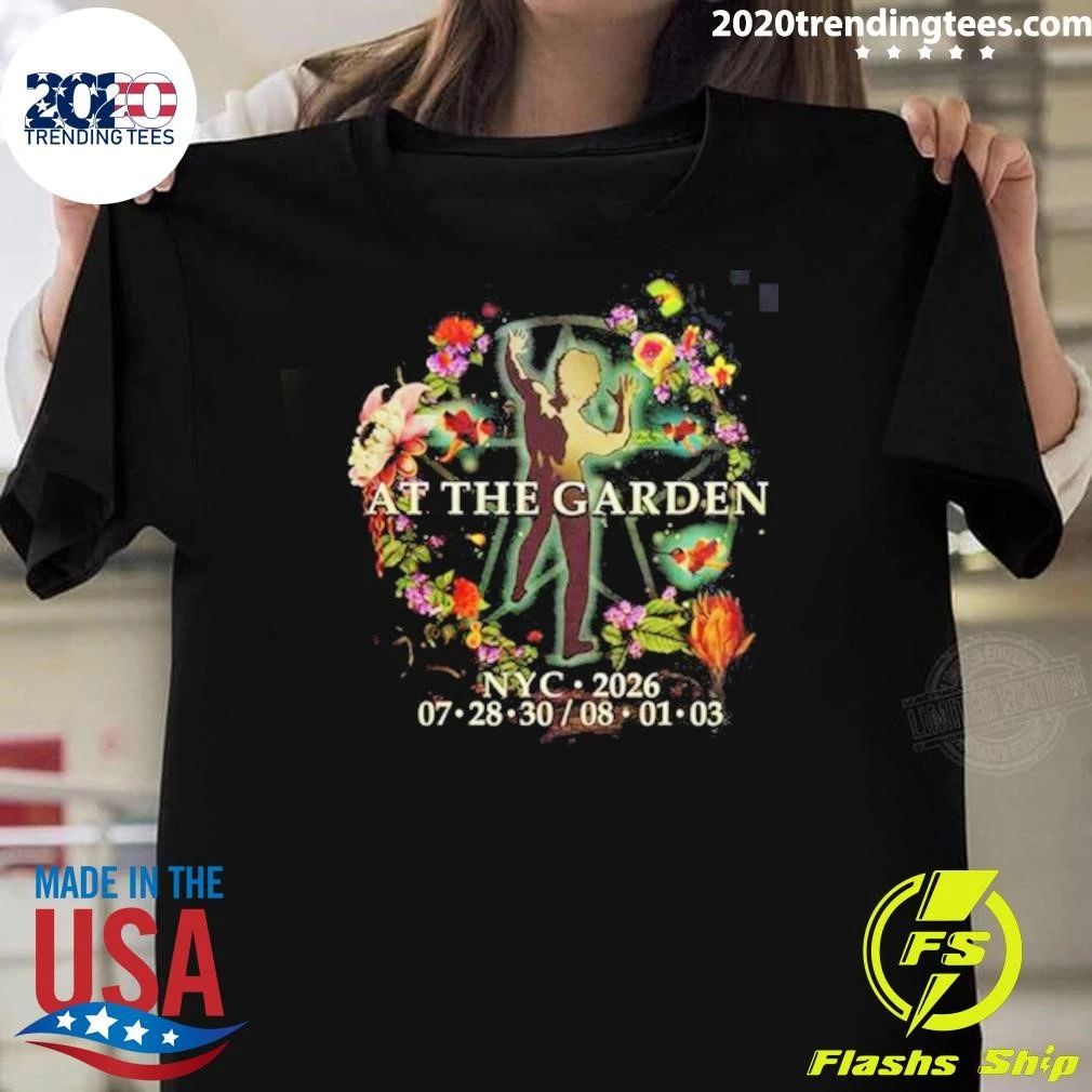 Rush Madison Square Garden New York City On July 28 30 August 1 And 3 2026 Shirt