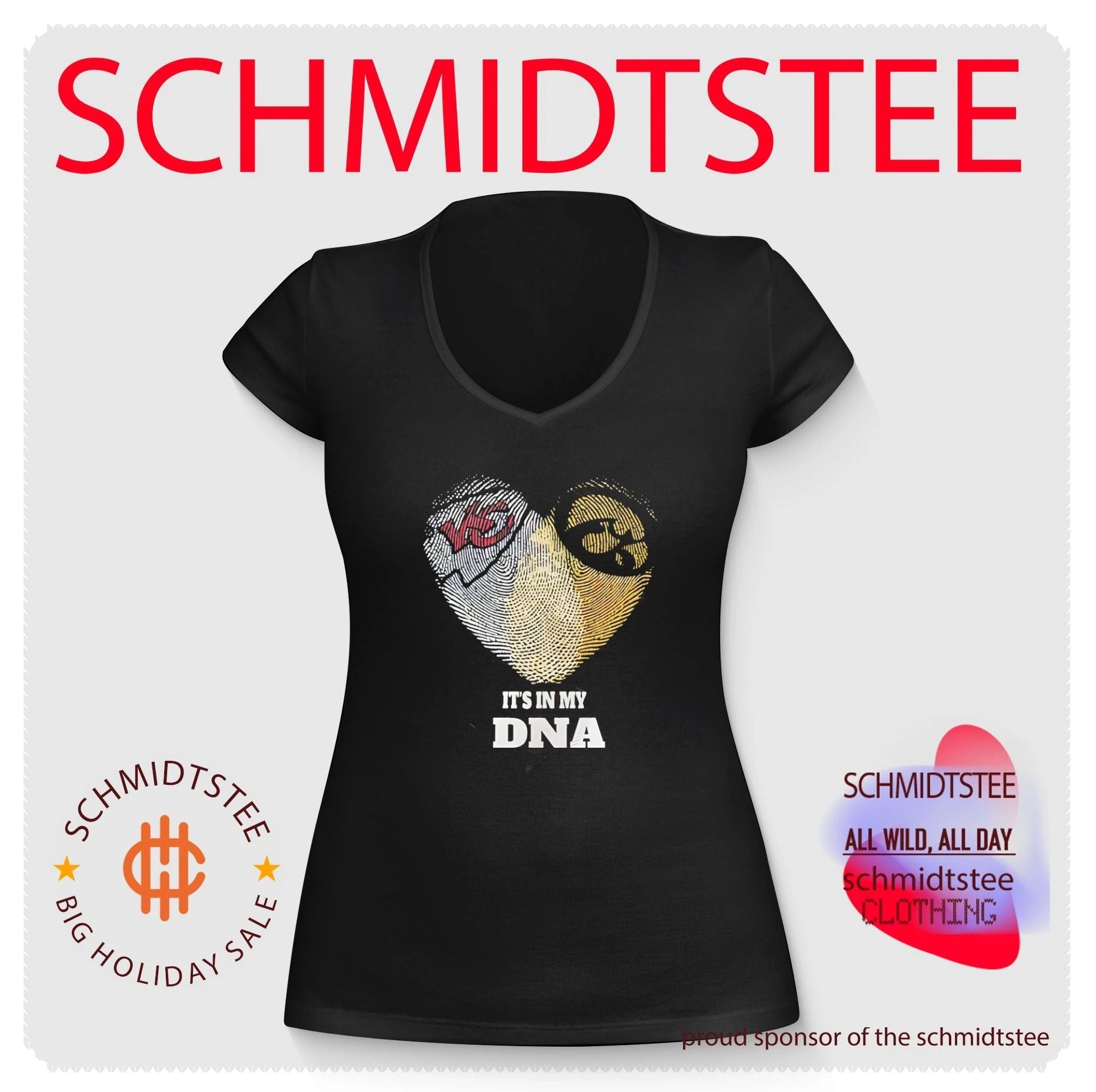 Kansas City Chiefs and Iowa Hawkeyes it’s in my DNA shirt