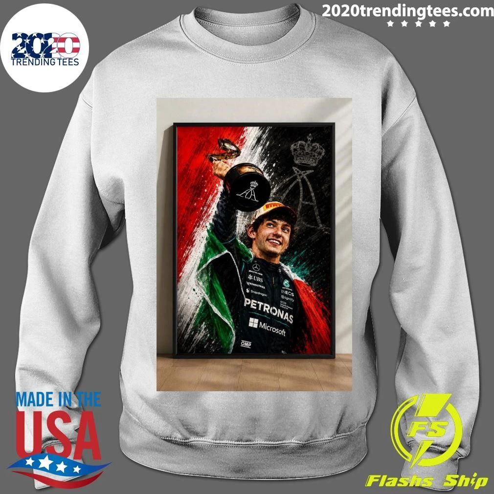 Kimi Antonelli Monaco Win F1 Racing Wall Shirt