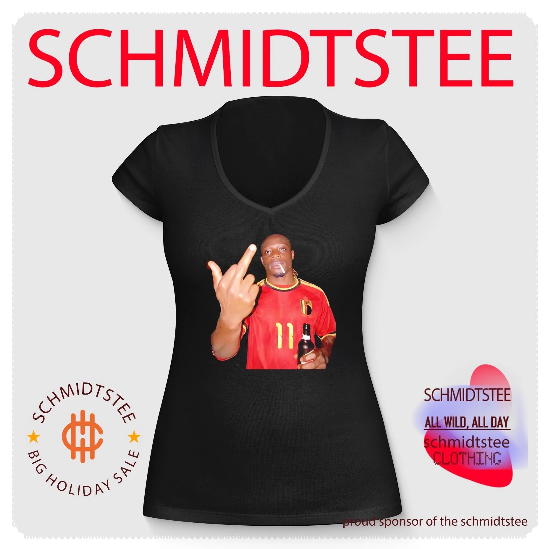 Romelu Lukaku Belgium National Team Soccer Legend middle finger shirt