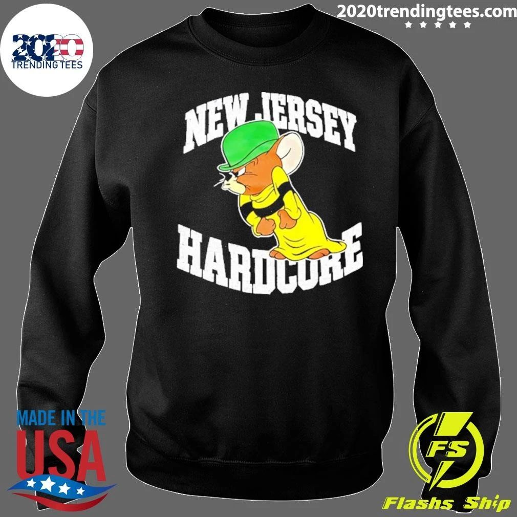 New Jersey Hardcore Jerry Mouse Cartoon Shirt