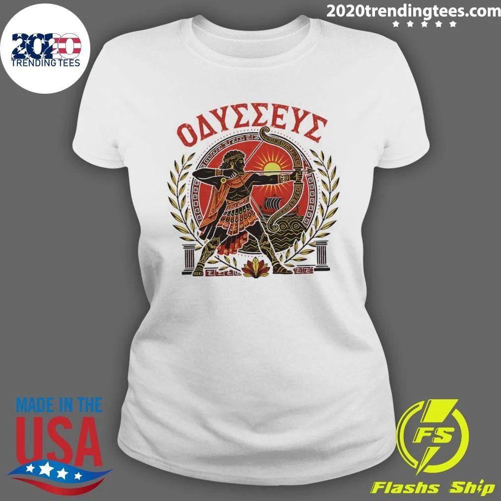 The Odysseus Bow Greek Mythology Vintage 2026 Shirt