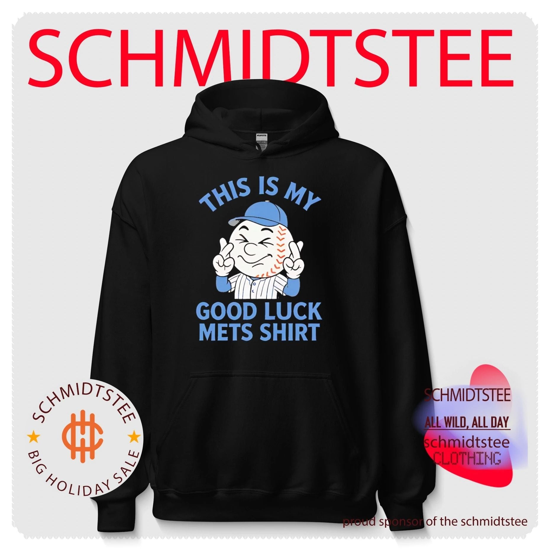 Mr Met this is my good luck Mets shirt