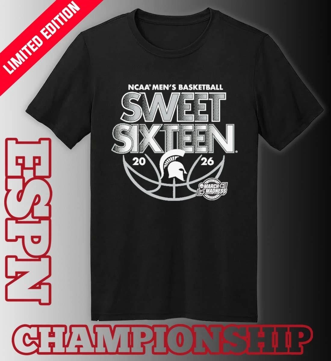 Sweet Sixteen 2026 Michigan State NCAA Men’s Basketball Shirt