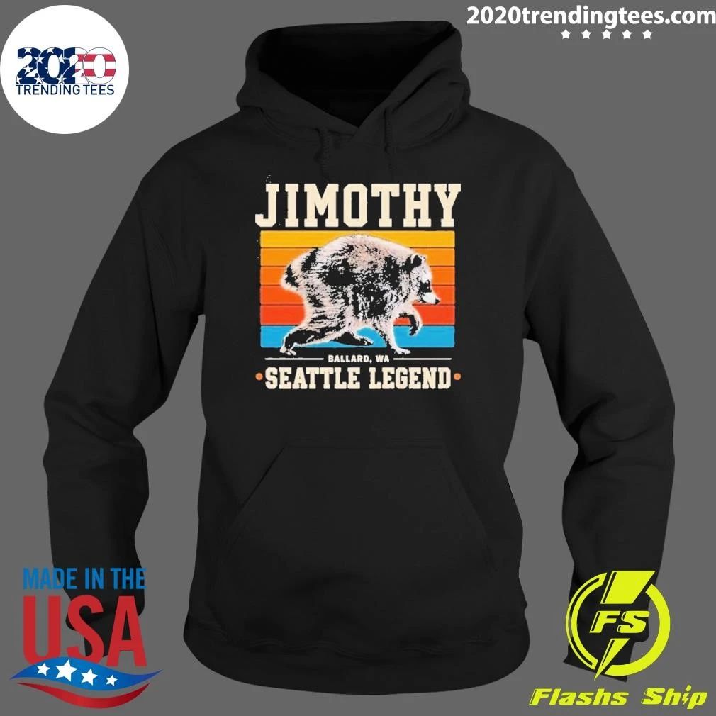 Jimothy Raccoon Ballard Wa Seattle Legend Vintage Shirt
