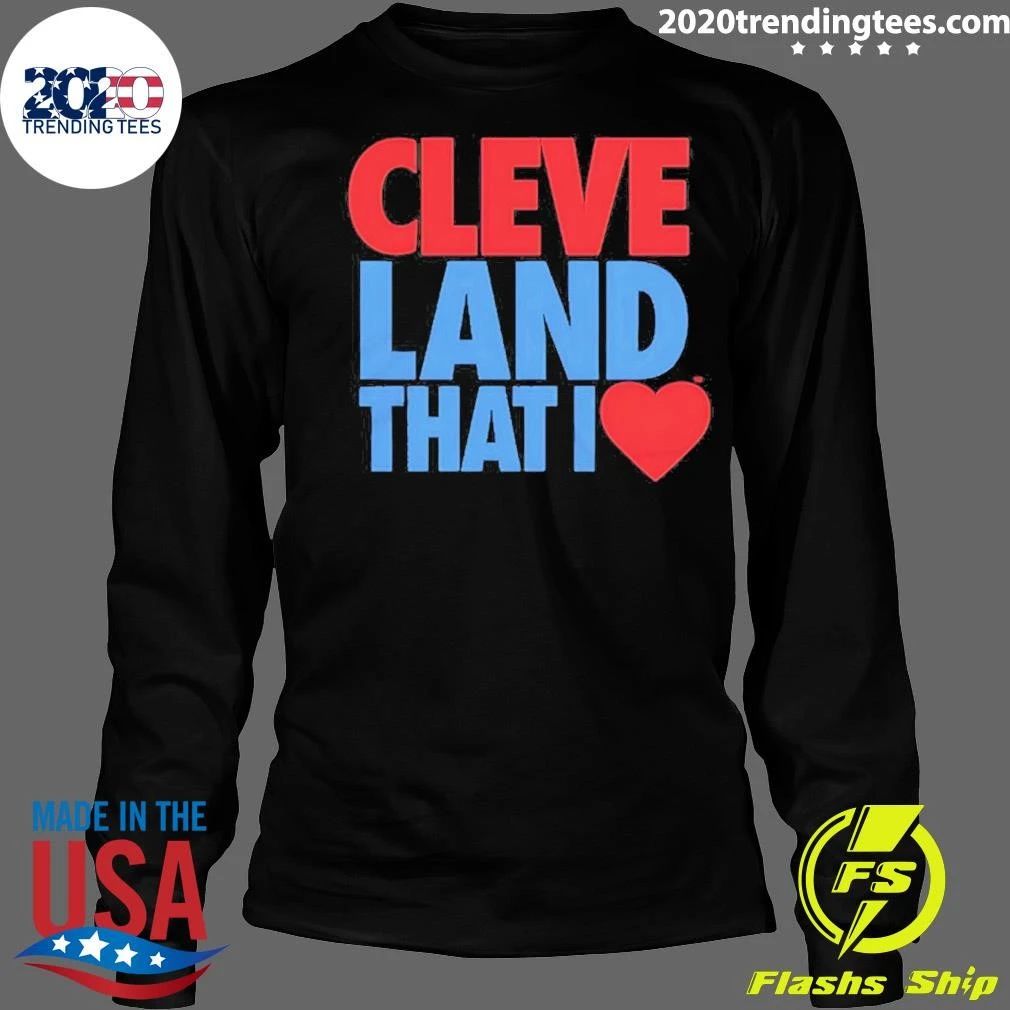 Navy Cleveland That I Love Shirt