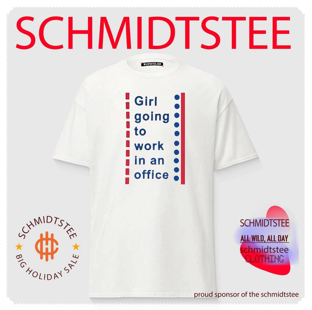 Girl Going to Work in an Office corporate life shirt