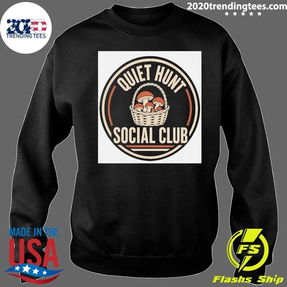 Quiet Hunt Social Club Mushroom Foraging Shirt