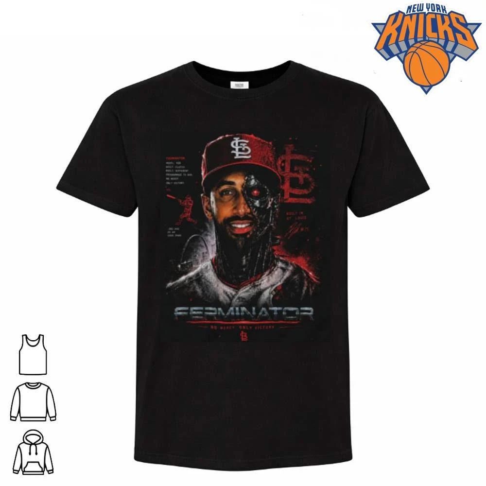 Ferminator Built In St Louis Baseball Terminator Cyborg Graphic Shirt
