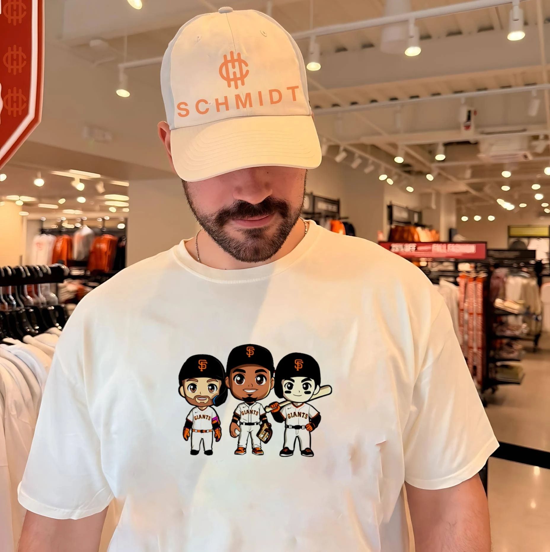 San Francisco Giants Chibi Players MLB Baseball Chibi shirt