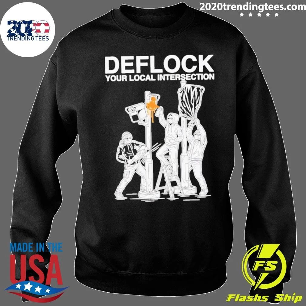 Deflock Your Local Intersection Surveillance Shirt