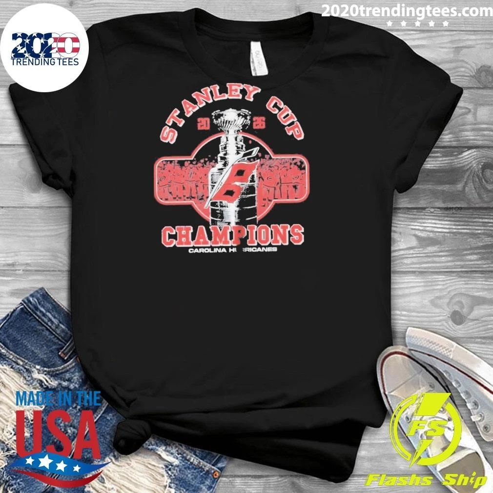 Stanley Cup 2026 Champions Carolina Hurricanes Shirt